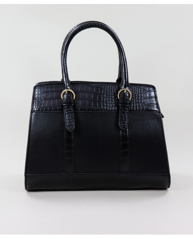 Ladies Black Case with Buckles