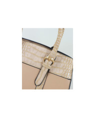 Lady Beige Bag with Buckles