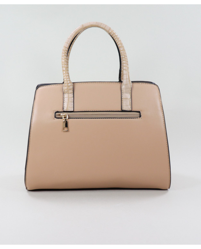 Lady Beige Bag with Buckles