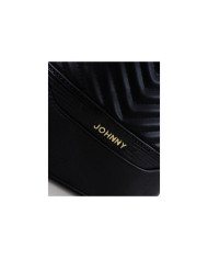 Damas Mochila negra con costuras