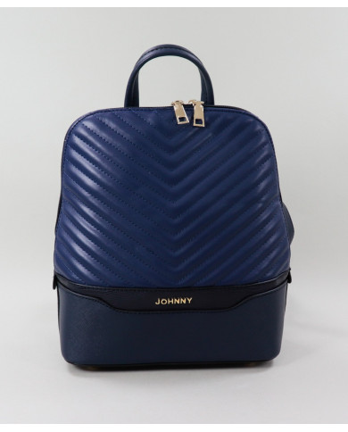 Ladies Blue Backpack with Seams