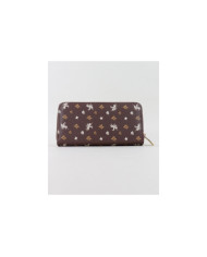 Women's Brown Wallet Rectangular