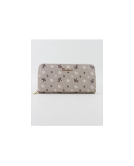 Beige Lady Wallet Rectangular