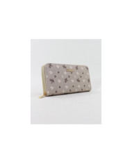 Beige Lady Wallet Rectangular