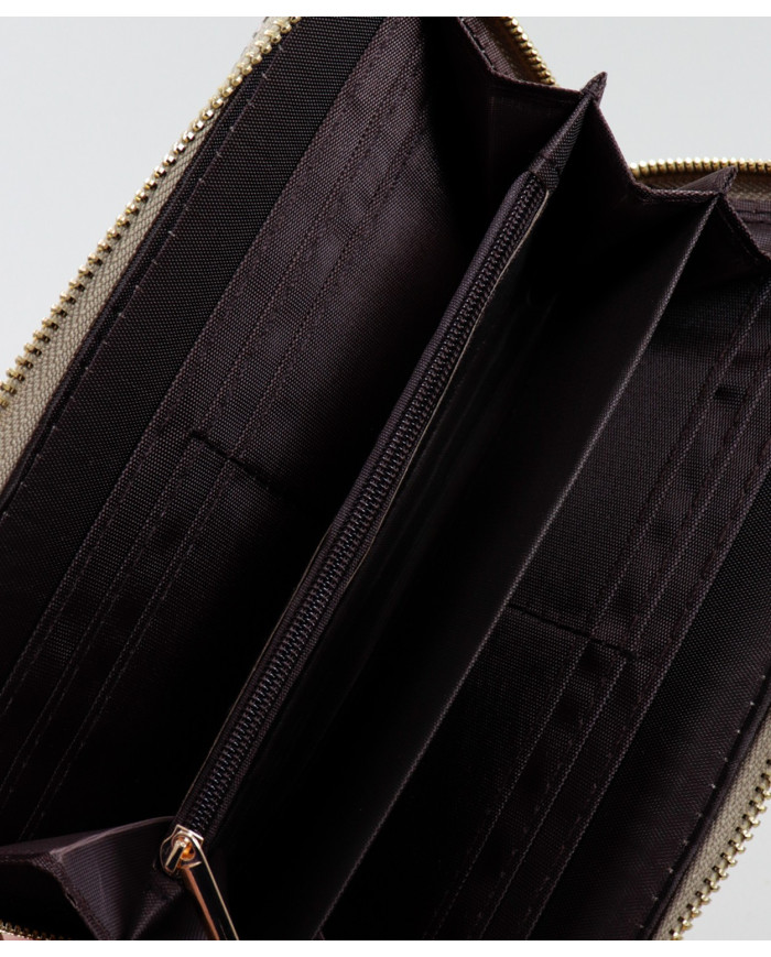 Beige Lady Wallet Rectangular