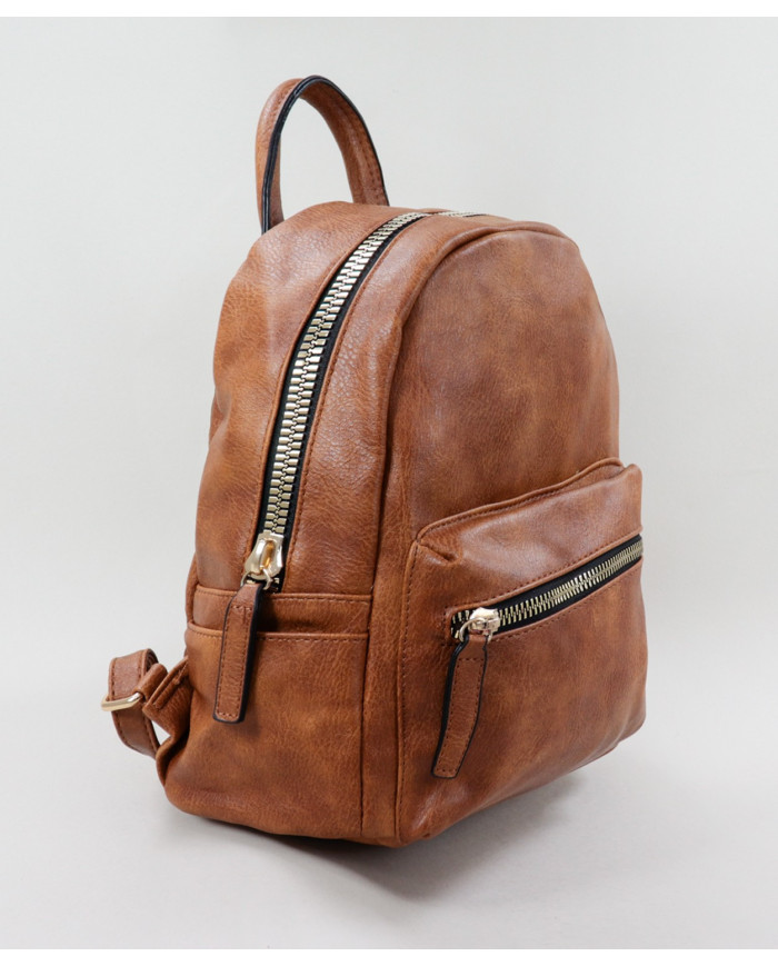 Camel backpack with Front closure