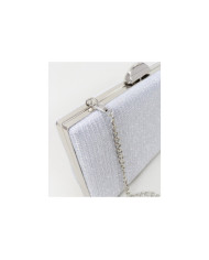 Pochete de Senhora Prata com Correntes