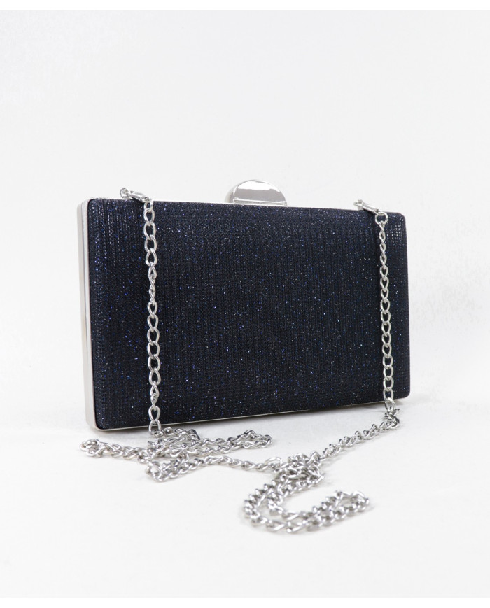 Pochete de Senhora Azul com Correntes