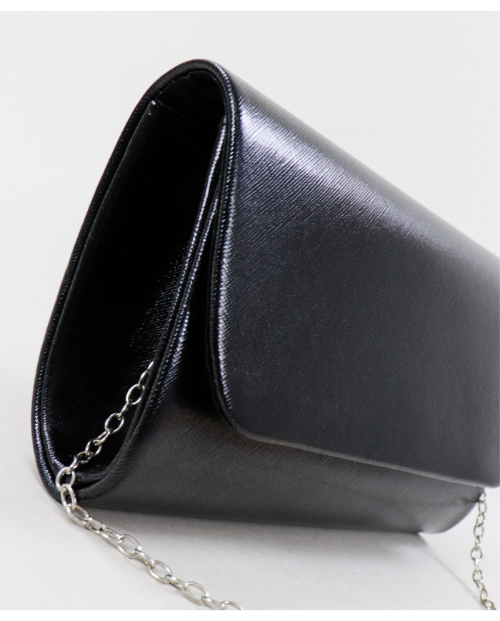 Ladies' Black Pot Envelope Type