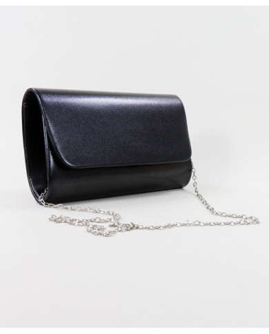 Pochete Preta de Senhora Tipo Envelope