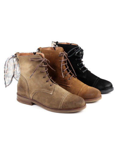 Botas de Rase femeninas Ginova con Lace