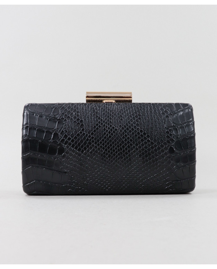 Poqueto Negro de Ceremonia con Textura