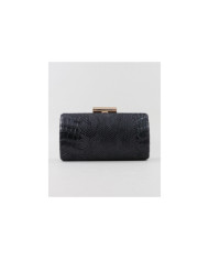 Black Pochete of Ceremony with Texture