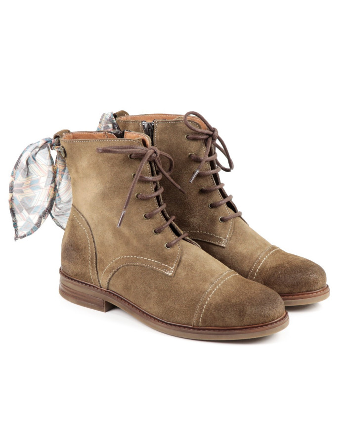 Botas de Rase femeninas Ginova con Lace