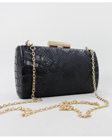 Poqueto Negro de Ceremonia con Textura