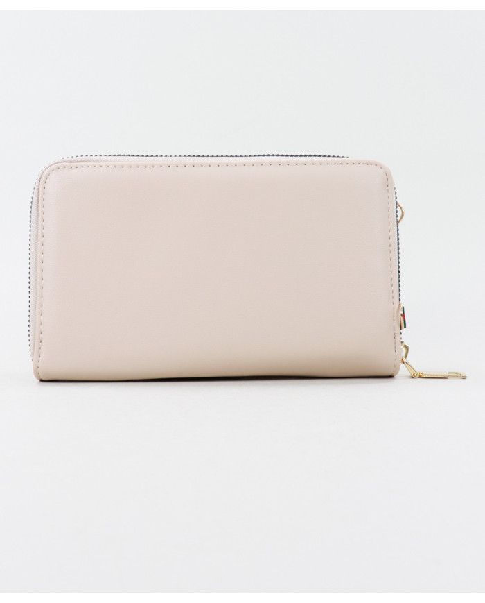 Carteira Taupe de Senhora com Bolsa para Telemóvel