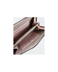 Ladies Pink Wallet with Phone Bag