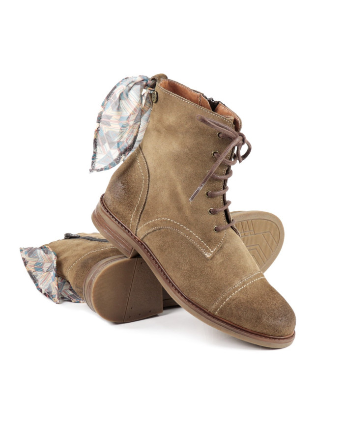 Botas de Rase femeninas Ginova con Lace