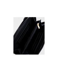 Señoras Black Wallet con la bolsa de teléfono móvil