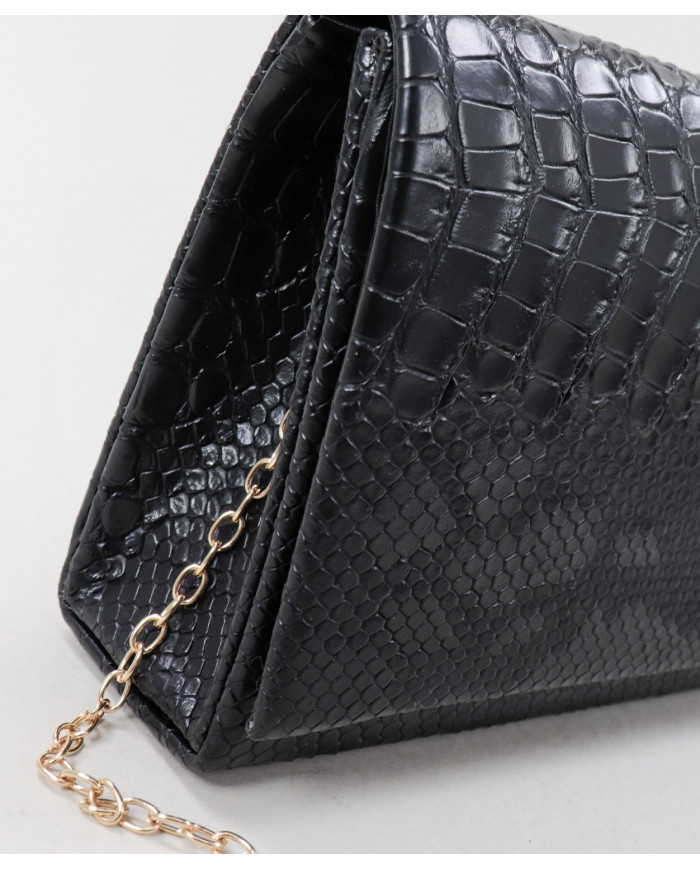 Pochete Preta de Senhora Elegante