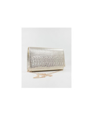 Pochete Dourada de Senhora Elegante