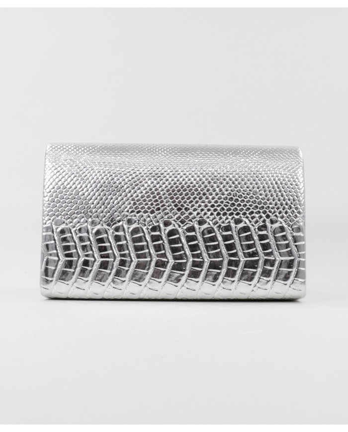 Pochete Prata de Senhora Elegante