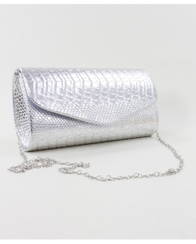 Pot de plata de la señora con textura