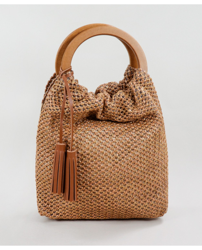 Hand Camel Bag with Effects