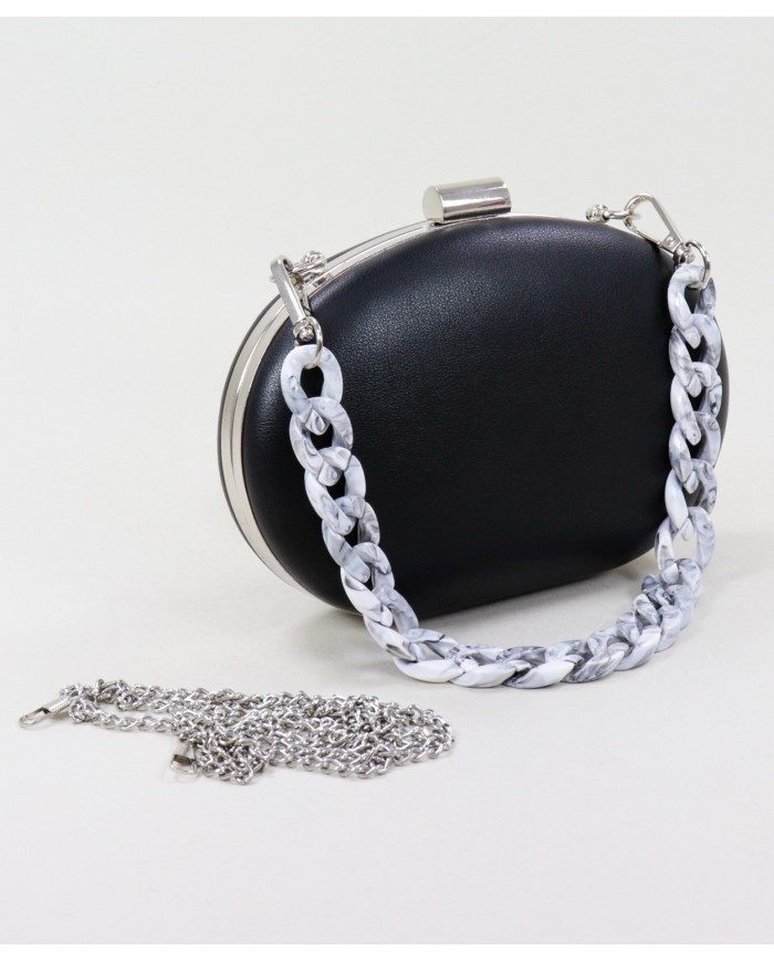 Ladies Oval Black Pot