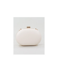 Pochete Beige Oval de Senhora