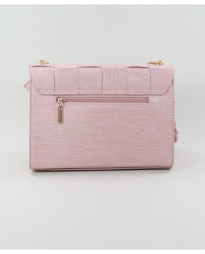 Bolsa de Pink Lady con tiras entrelazadas