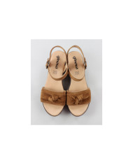 Ladies sandals in Cunha Ginova with Nó