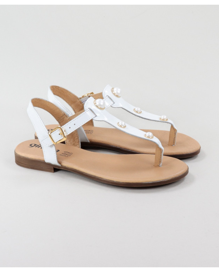Sandalias de Madame Ginova con Perlas