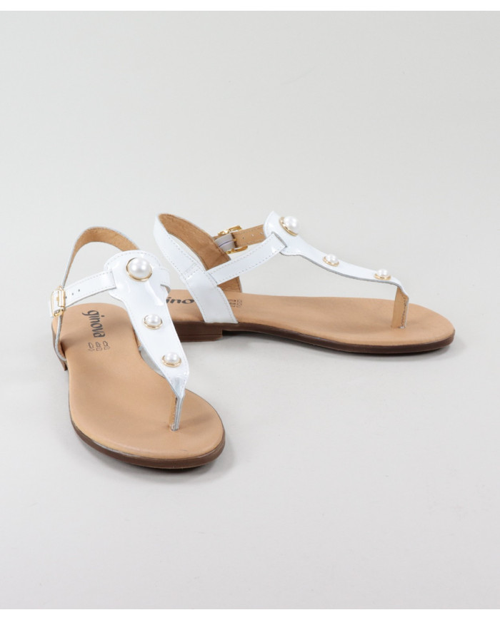 Sandalias de Madame Ginova con Perlas