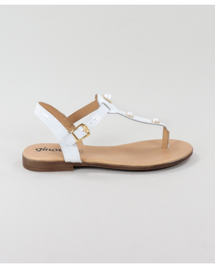 Sandalias de Madame Ginova con Perlas