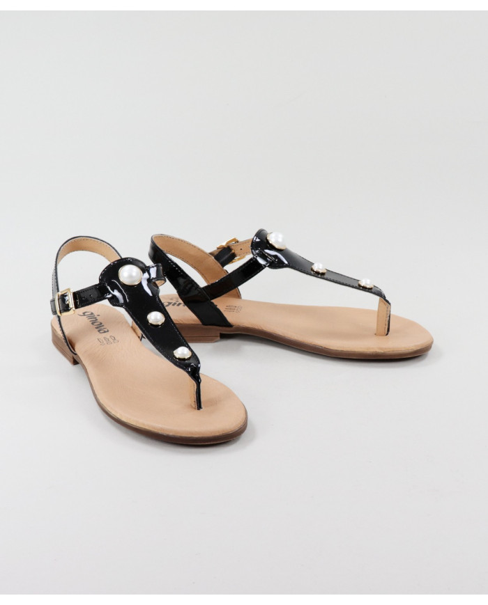 Sandals by Madame Ginova with Pearls