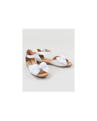 Sandals of Lady with Lace on the Front