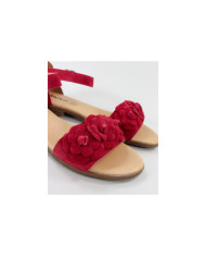 Rasas de Senhora Ginova Sandalias con Flores