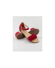 Rasas de Senhora Ginova Sandalias con Flores