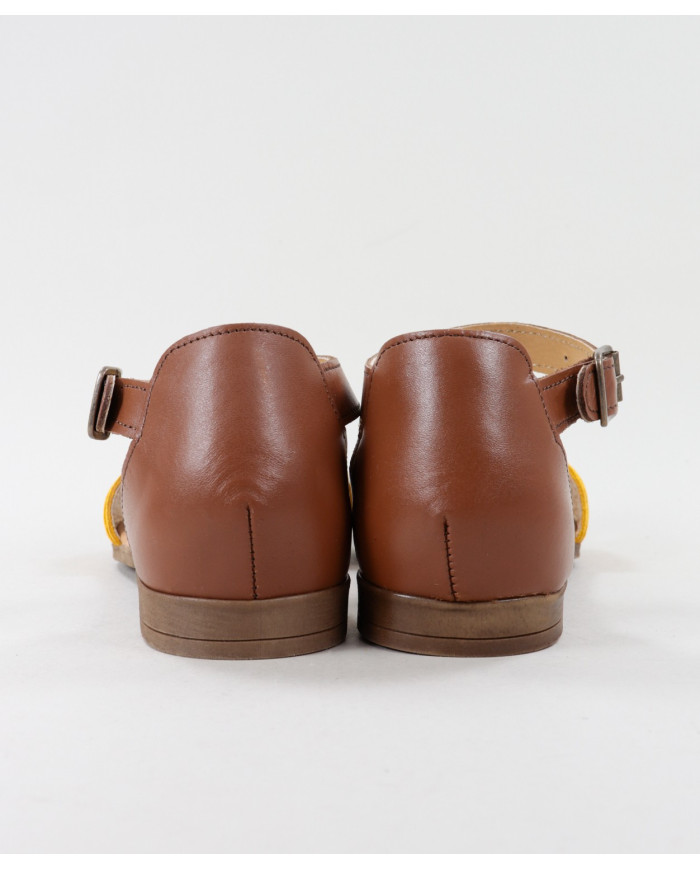 Sandalias de Senhora Ginova con Noo en la Franja