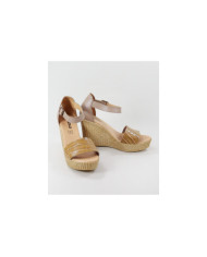 Sandalias de Senhora Ginova con cinta grabada