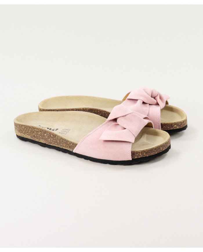 Ms. Ginova Slippers with Lace