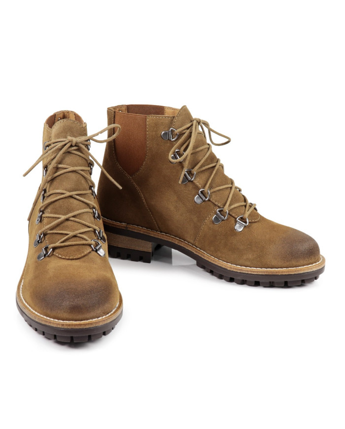 Camel Boots of Ginova Wholesalers with Elastic