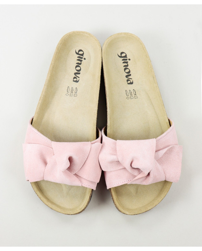 Ms. Ginova Slippers with Lace