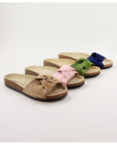 Ms. Ginova Slippers with Lace