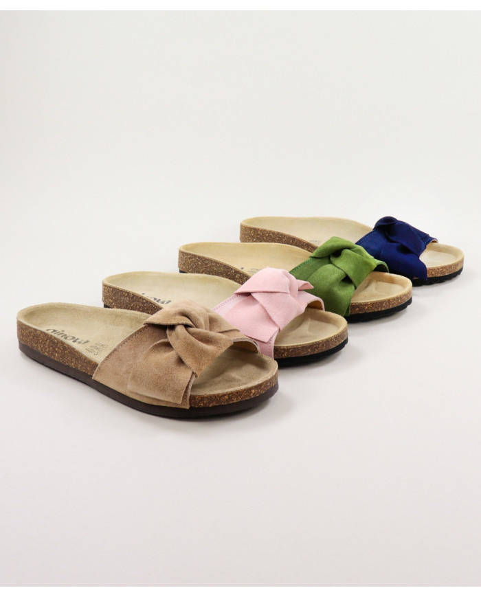 Ms. Ginova Slippers with Lace