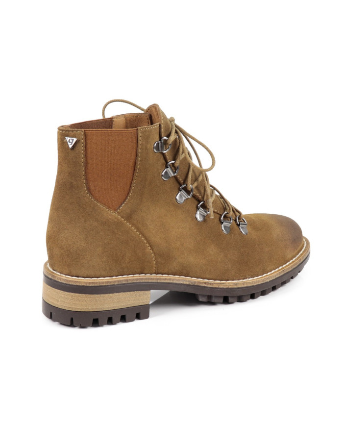 Botins Camel de Atacadores Ginova com Elástico