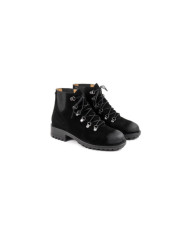 Black Ginova Wholesaler Boots with Elastic