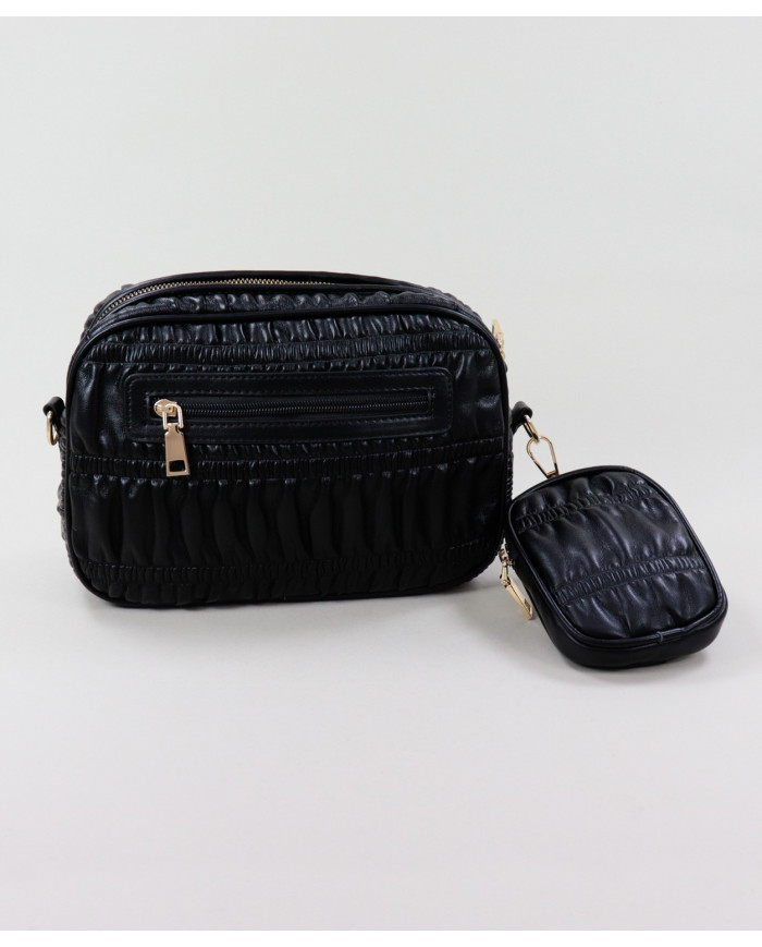 Damas Negro caso con bolsa extraíble