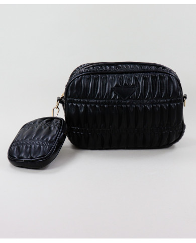 Ladies Black Case with Removable Bag
